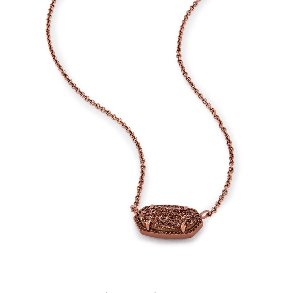 Kendra Scott Elisa Pendant Drusy Necklace